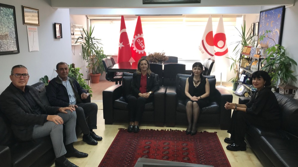 Sendikamızdan DİSK'e Ziyaret